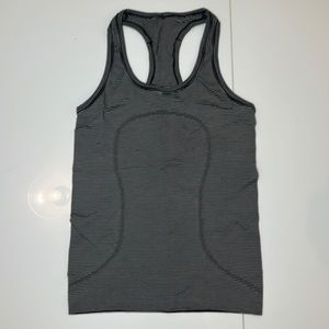 Lululemon Striped Swiftly Racerback Tank Size 6